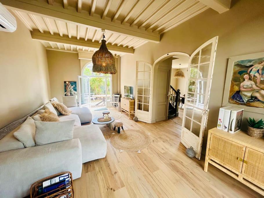 Villa8Pers 3'Piedplage Pleincentre Piscine Parking 아르카숑 외부 사진