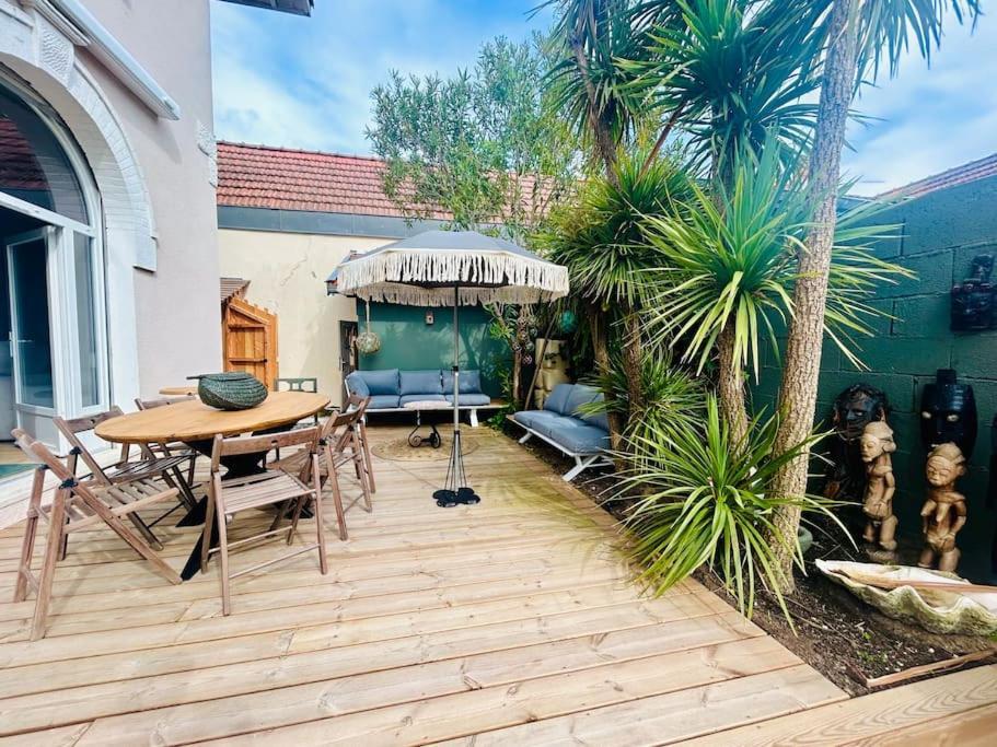 Villa8Pers 3'Piedplage Pleincentre Piscine Parking 아르카숑 외부 사진